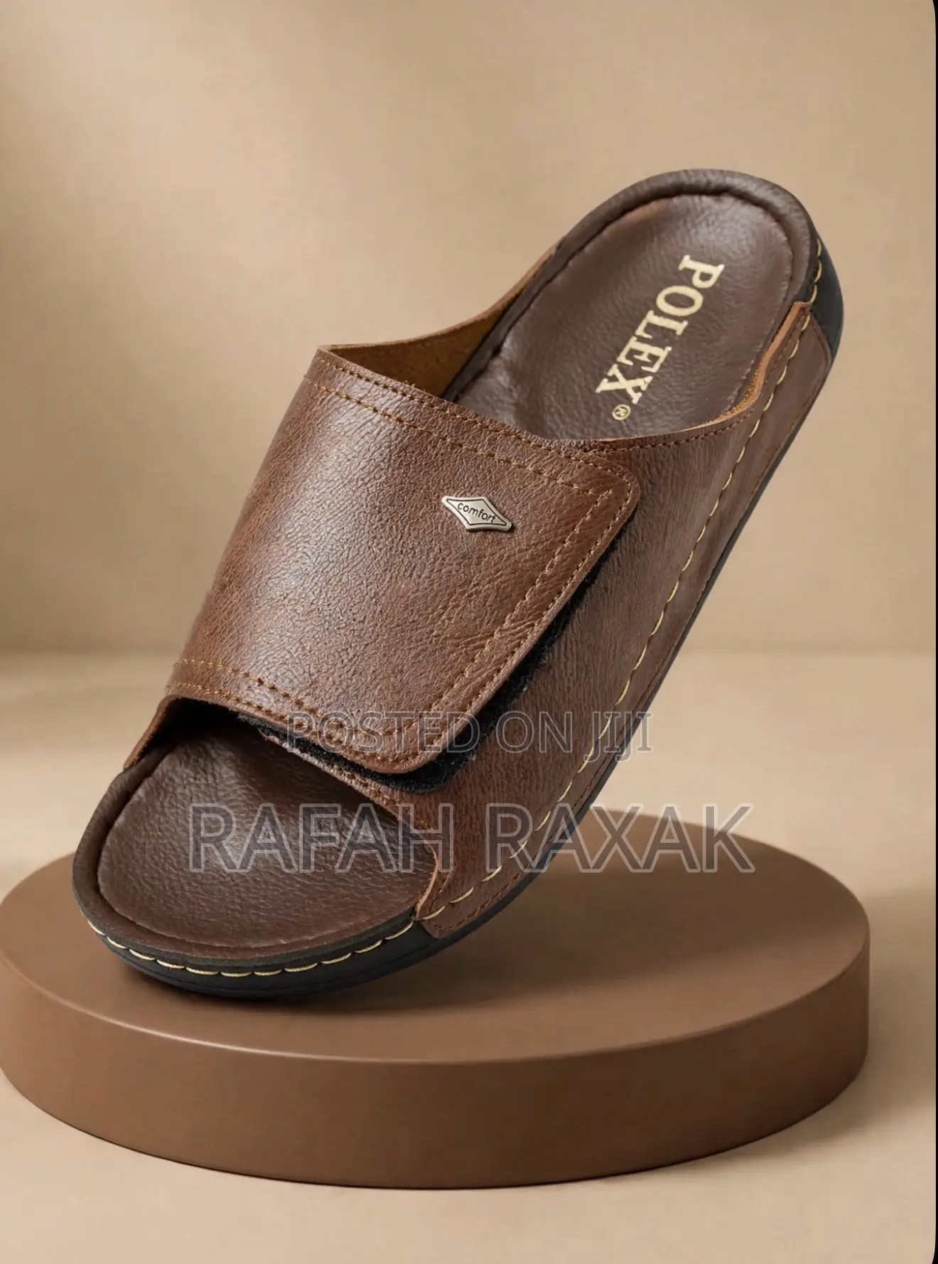Original Men’s Brown Polex Comfort Push in Sandals