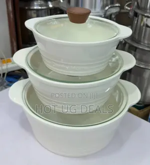 Danny Home 6-Piece Ceramic Casserole Set With Lids