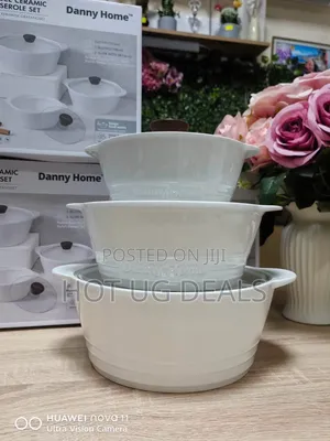 Danny Home 6-Piece Ceramic Casserole Set With Lids