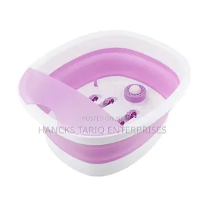 Collapsible Electric Foot Spa / Massager Basin.