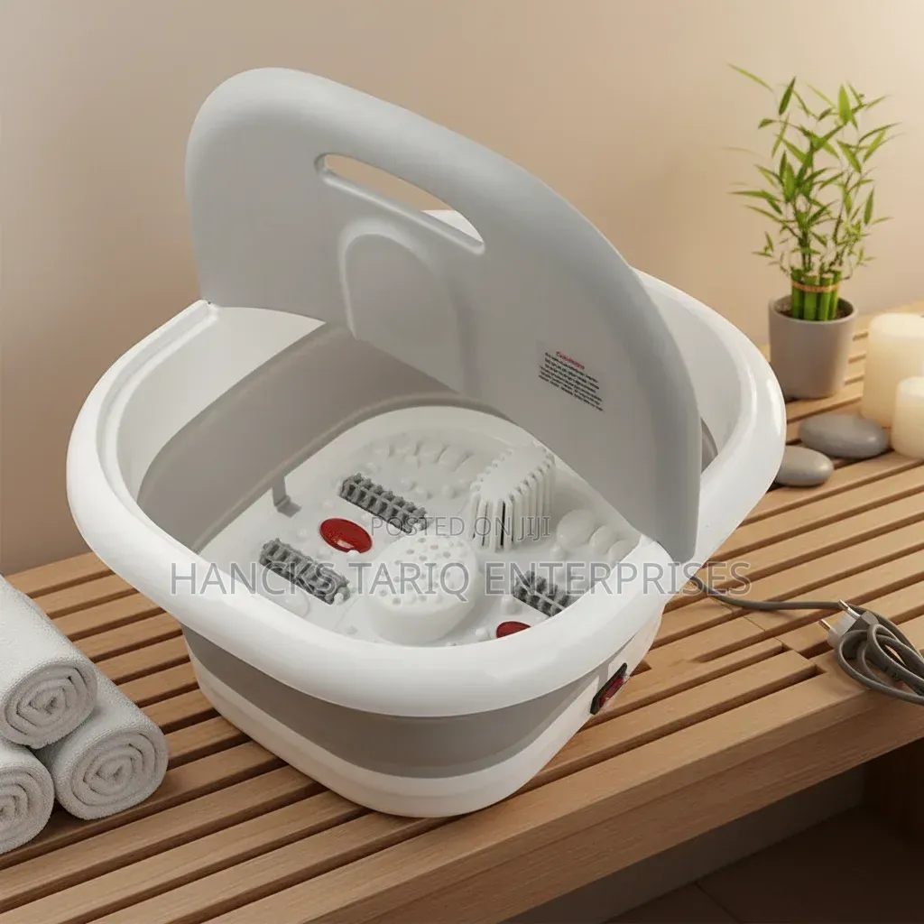 Collapsible Electric Foot Spa / Massager Basin.