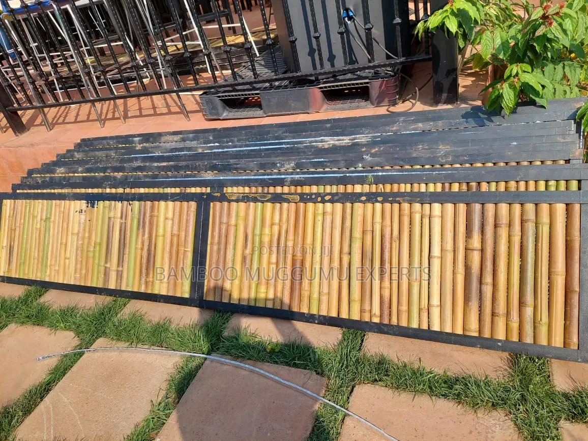Framed Bamboo Covering Pannels