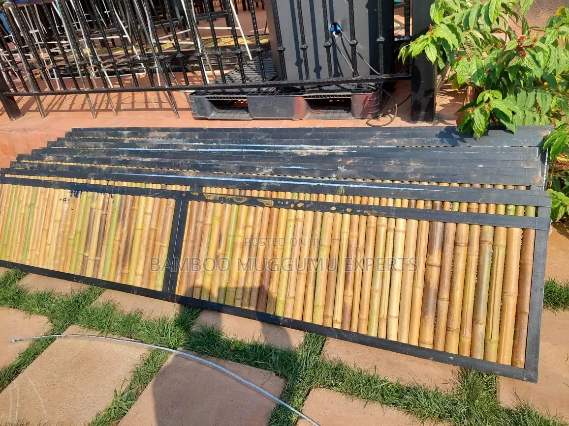 Framed Bamboo Covering Pannels