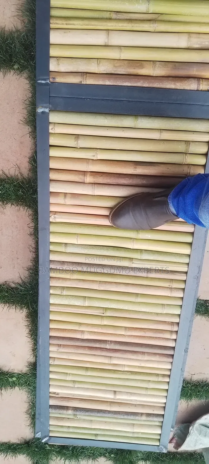 Framed Bamboo Covering Pannels