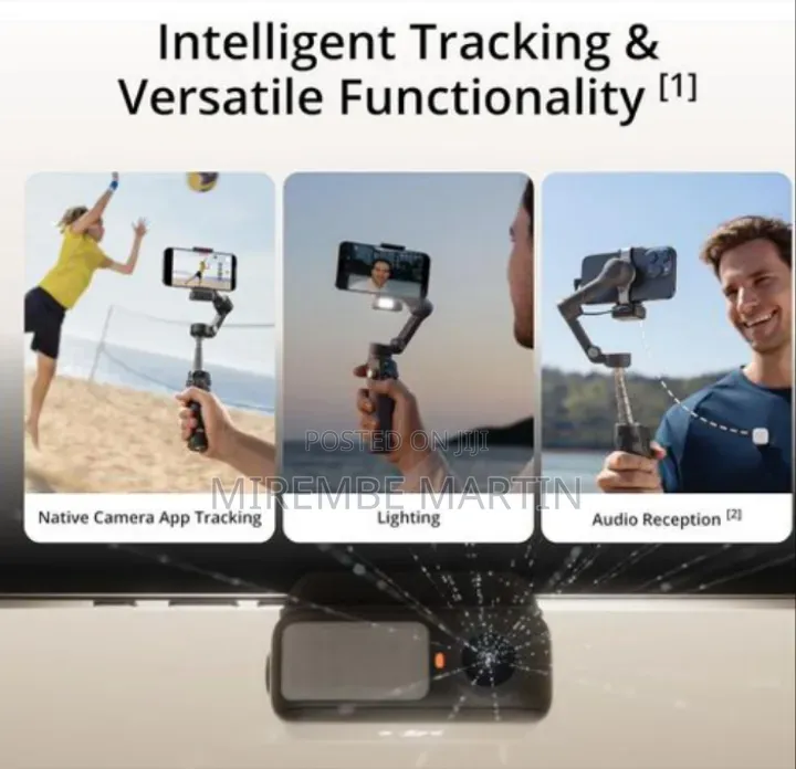 DJI Osmo Mobile 7P Gimbal Stabilizer for iPhone, Android, Native