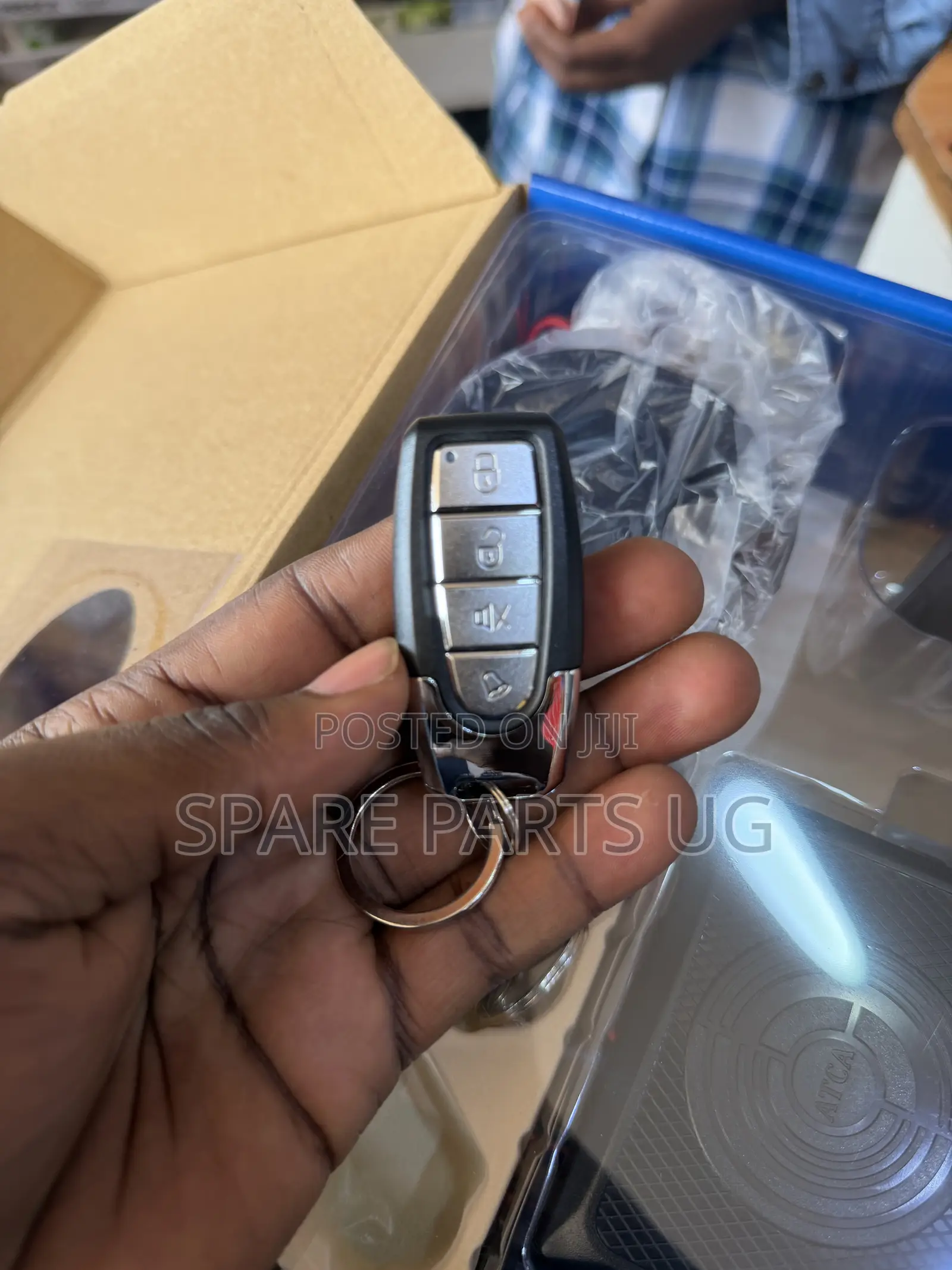 Blue Milano RoadPower Car Alarm System