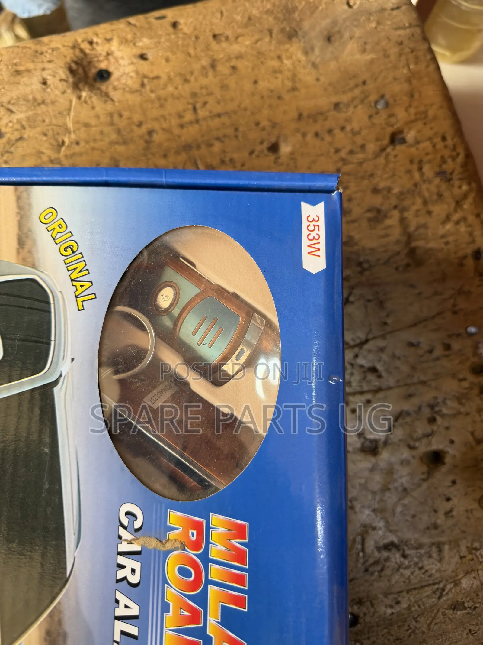 Blue Milano RoadPower Car Alarm System