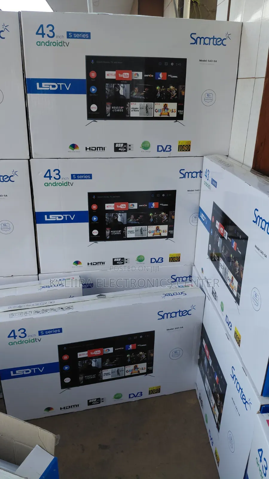 TV Smartec 43 inches Smart
