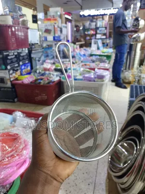 Round Stainless Steel Chips Server