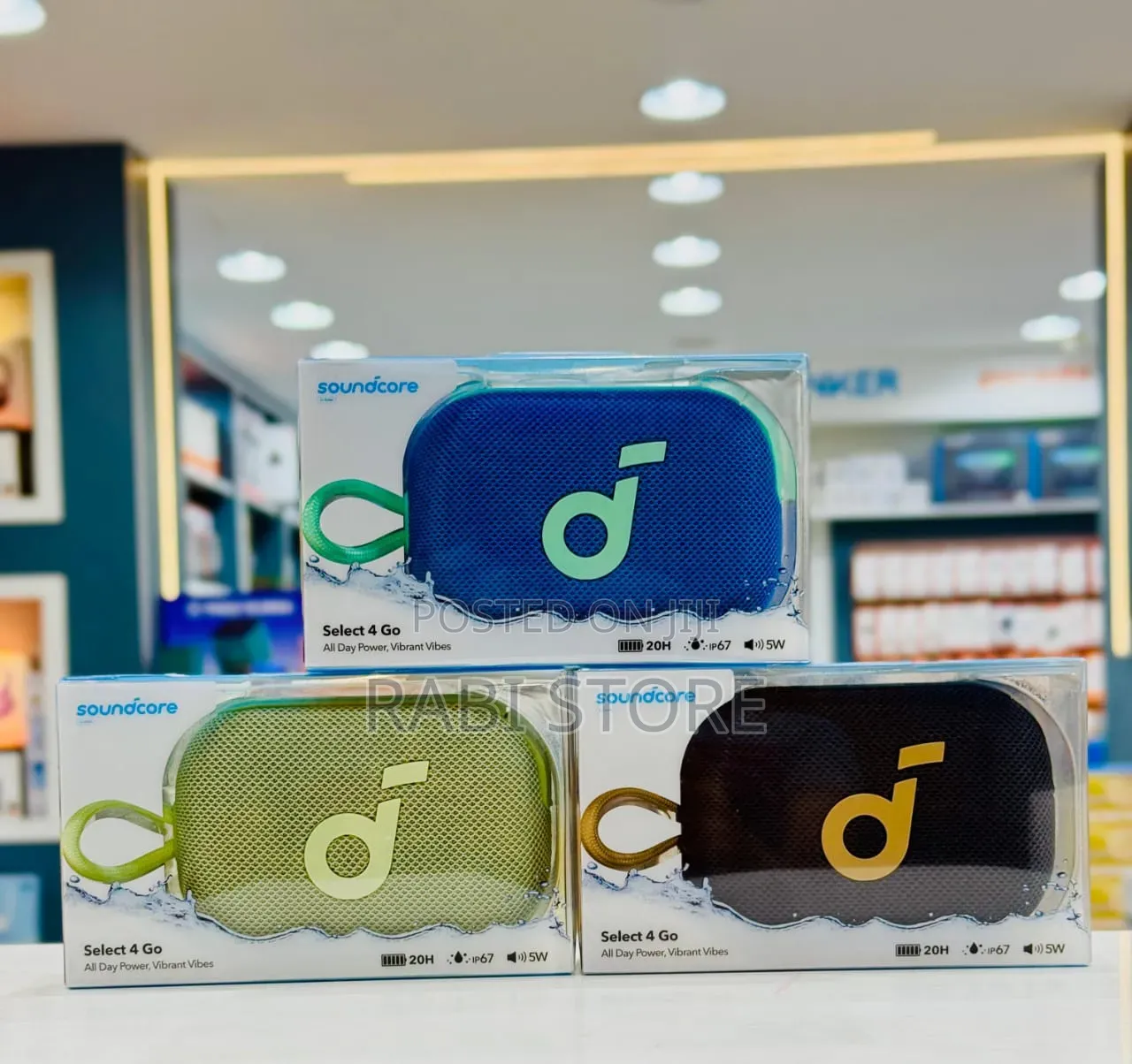 Select 4 Go Mini Anker Speaker