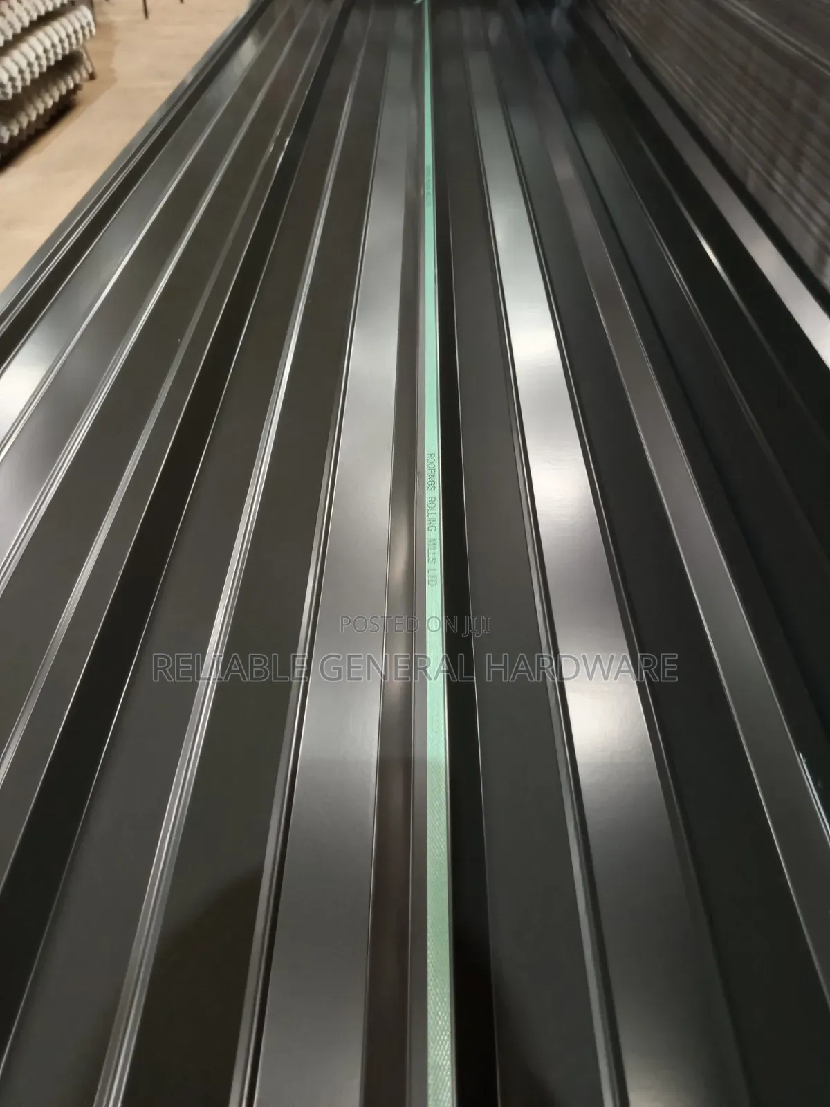 Supereco Iron Sheets G.28 Black Roofings(Order Takes 3 Days)