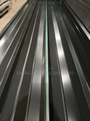 Supereco Iron Sheets G.28 Black Roofings(Order Takes 3 Days)