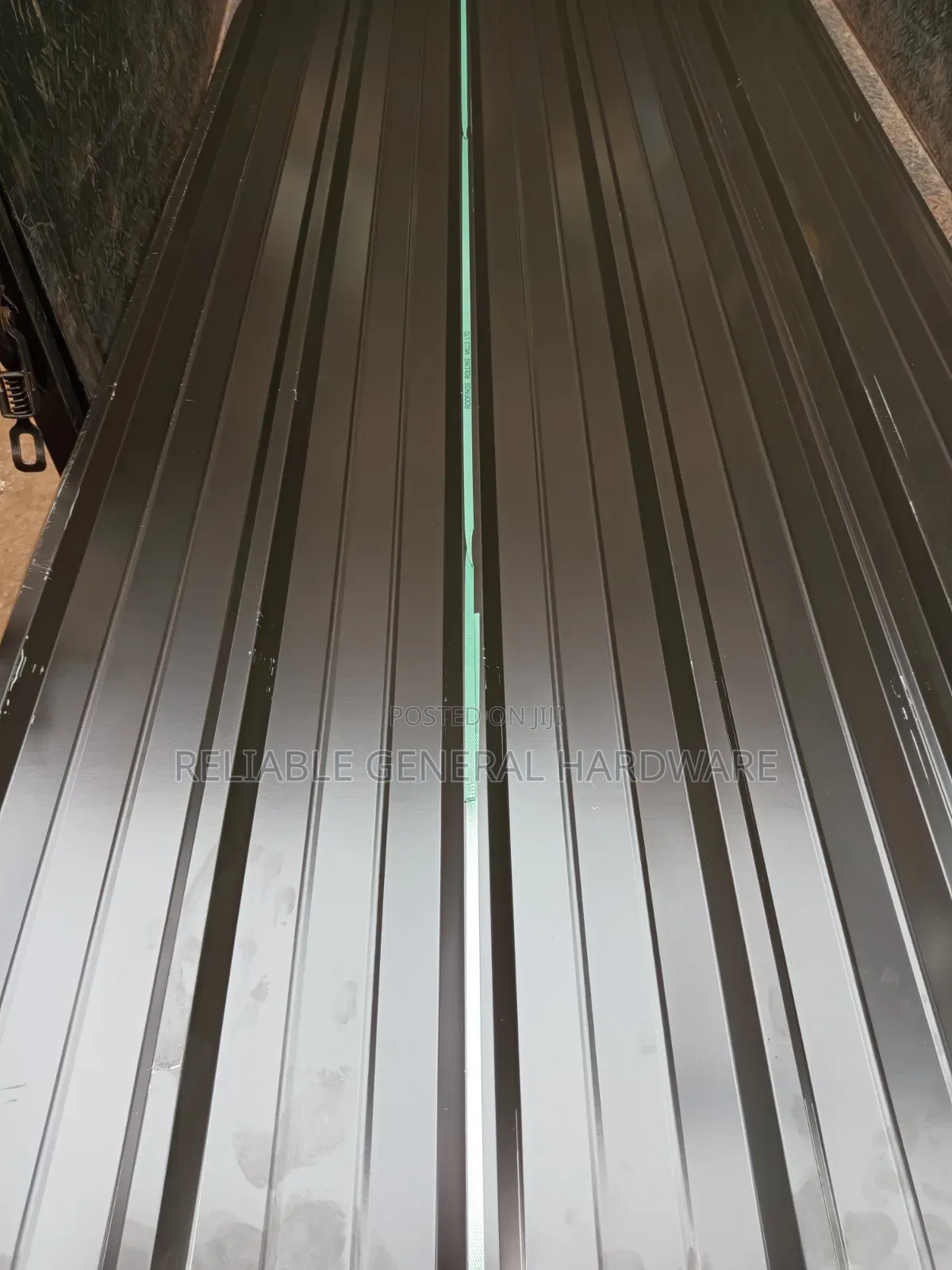 Supereco Iron Sheets G.28 Black Roofings(Order Takes 3 Days)