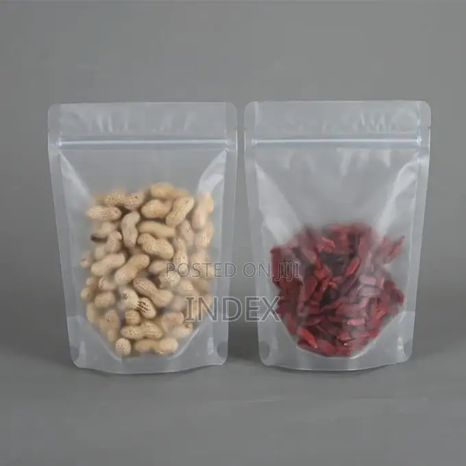 Transparent Ziplock Storage Bags (100 Pack)