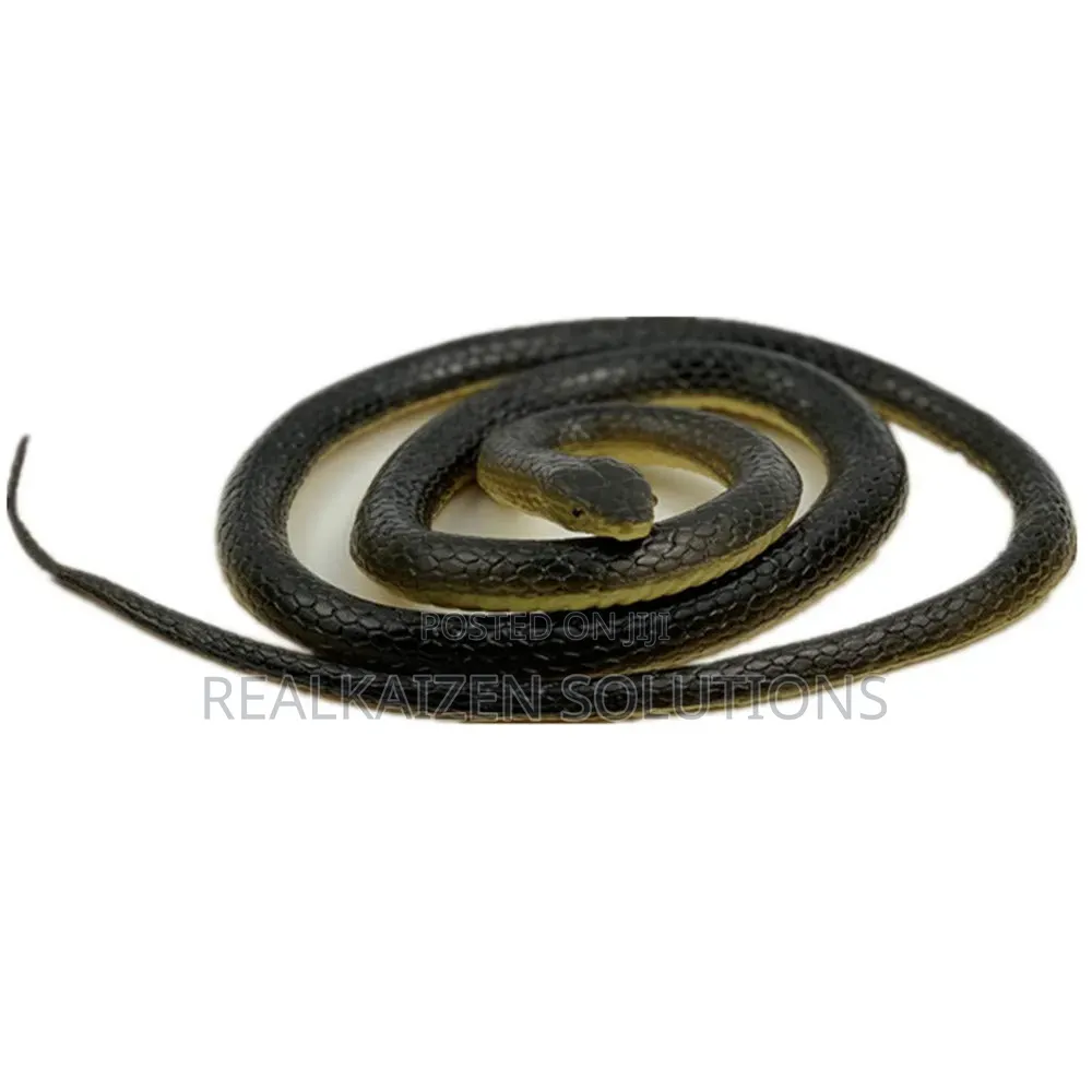 Realistic Fake Rubber Snake Toy| Pranks| Halloween| Garden Prop 132cm
