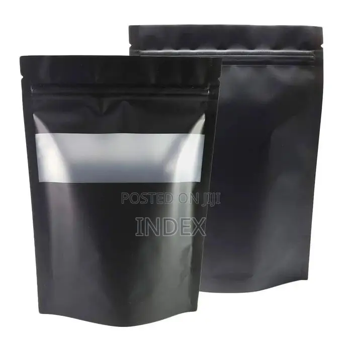 100Pcs Large Ziplock Packaging Bags for Food Packaging