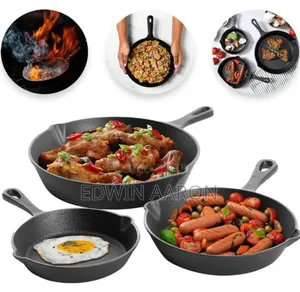10 Inch Cast Iron Skillet Frying Pan