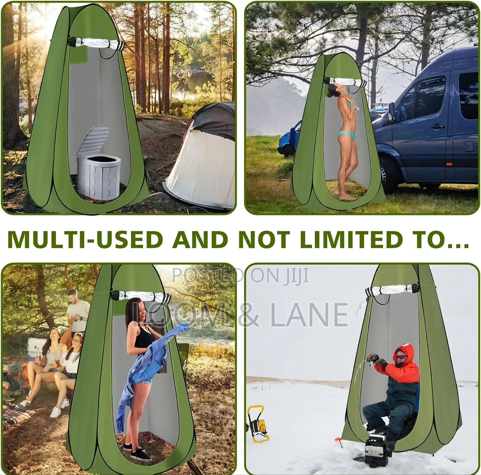 Multi-Purpose Privacy Shower Tent