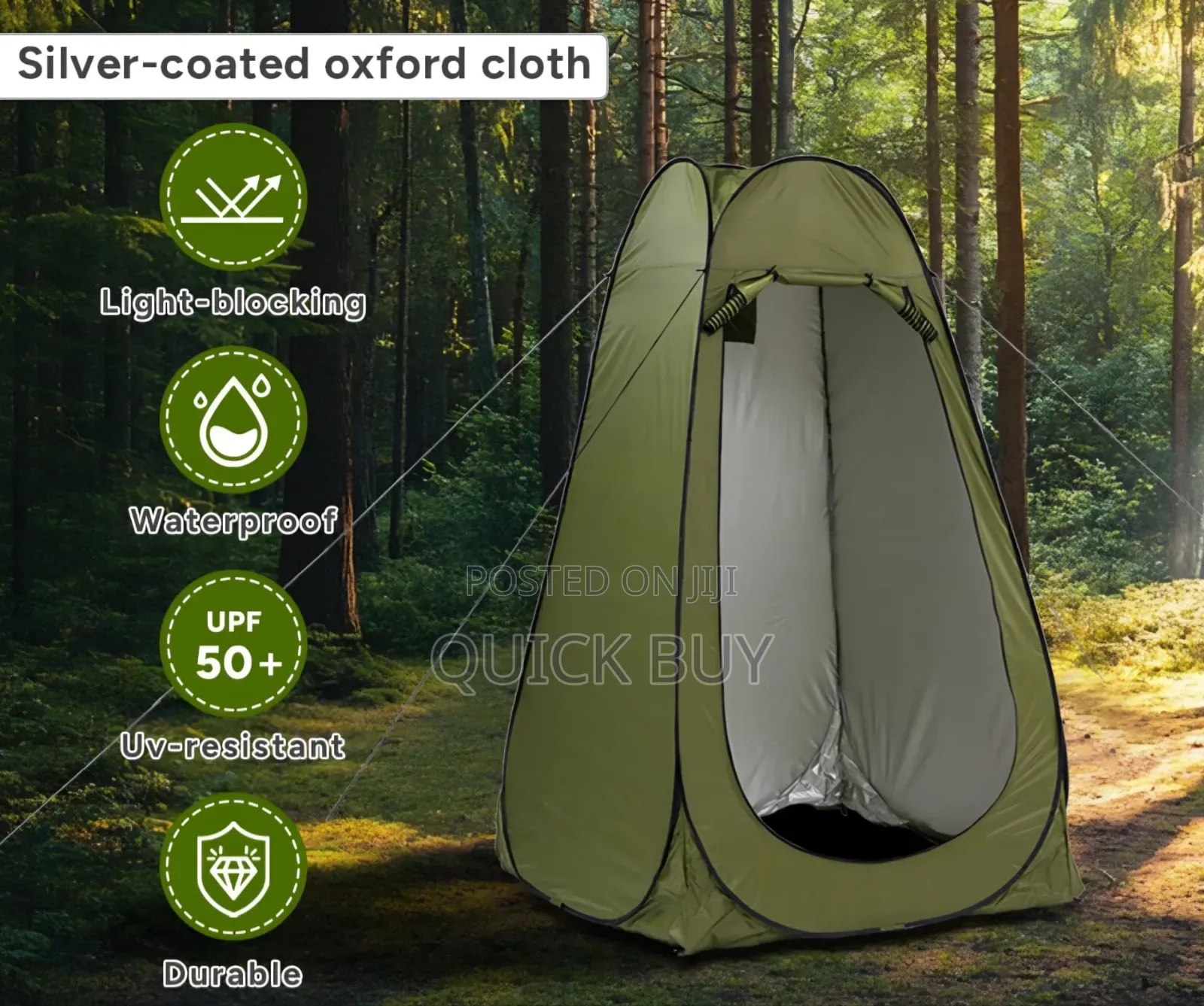 Multi-Purpose Privacy Shower Tent