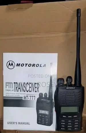 Motorola Mt-777 Walkie Talkies Boxed
