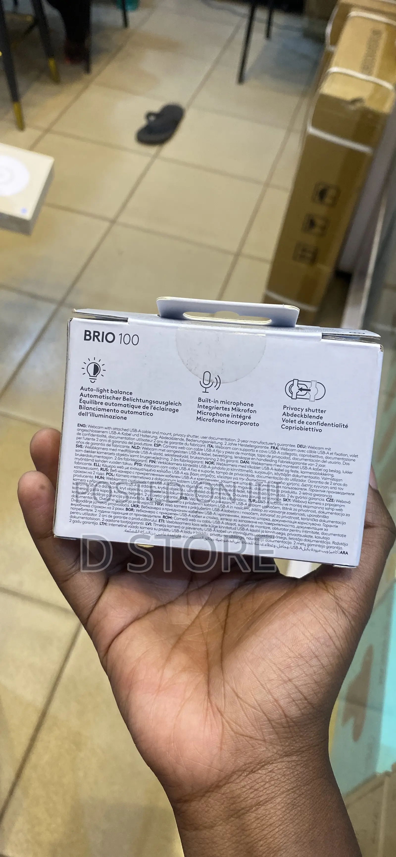 Brio100 Webcam