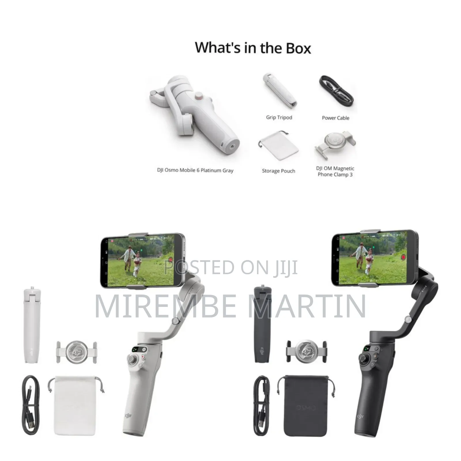 DJI Osmo Mobile 6, 3-Axis Phone Gimbal, Object Tracking