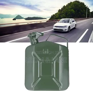 5-Liter Metal Steel Jerrycan for Storing and Transporting Fuel,diesel