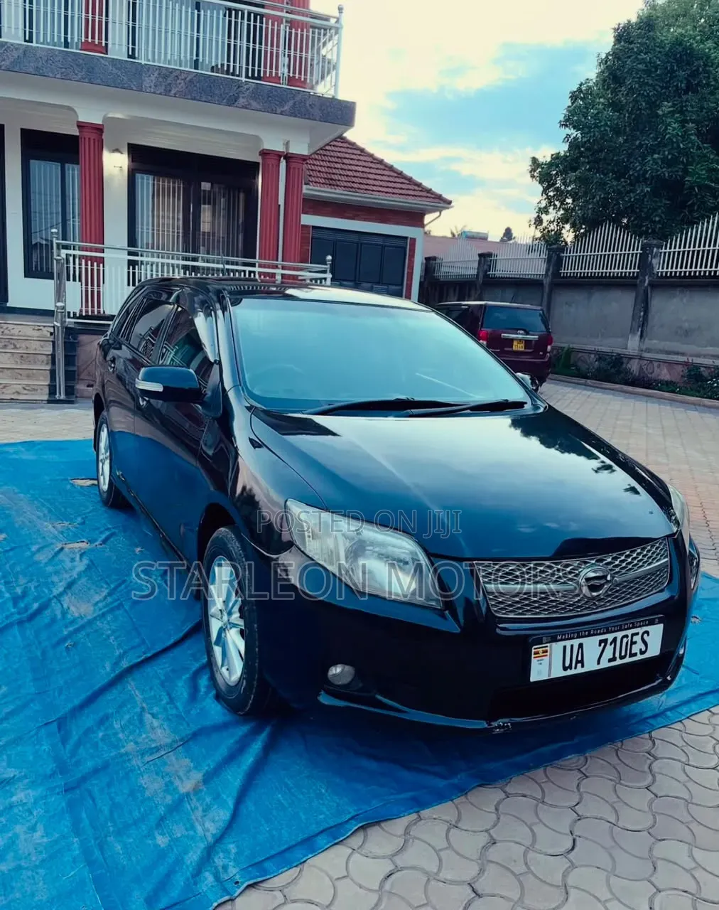 Toyota Corolla Fielder 2008 Black