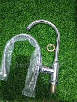 Kitchen Sink Mixer Tap Heavy Duty Black and Silver Good Quality