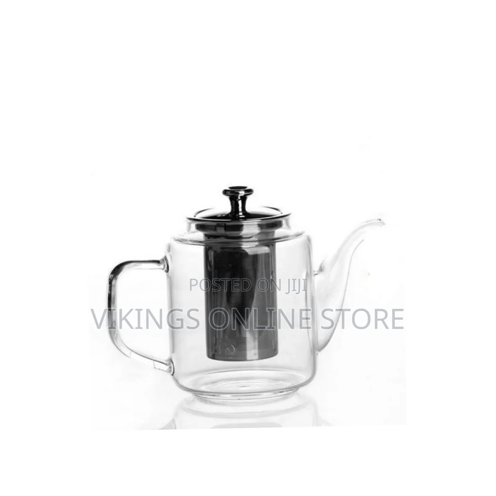 800ml Glass Kettle/Teapot With Infuser-Colorless