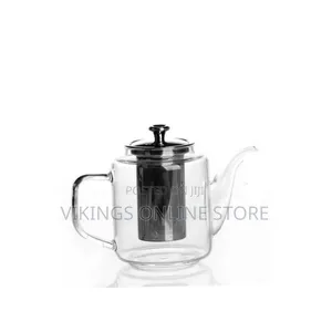 800ml Glass Kettle/Teapot With Infuser-Colorless