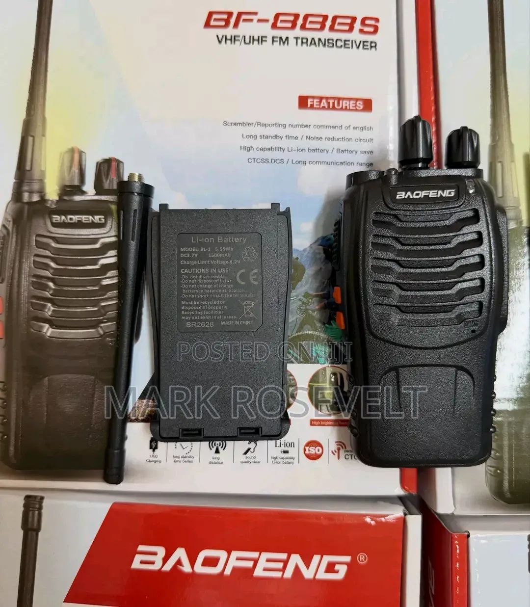 High Illumination Walkie Talkies