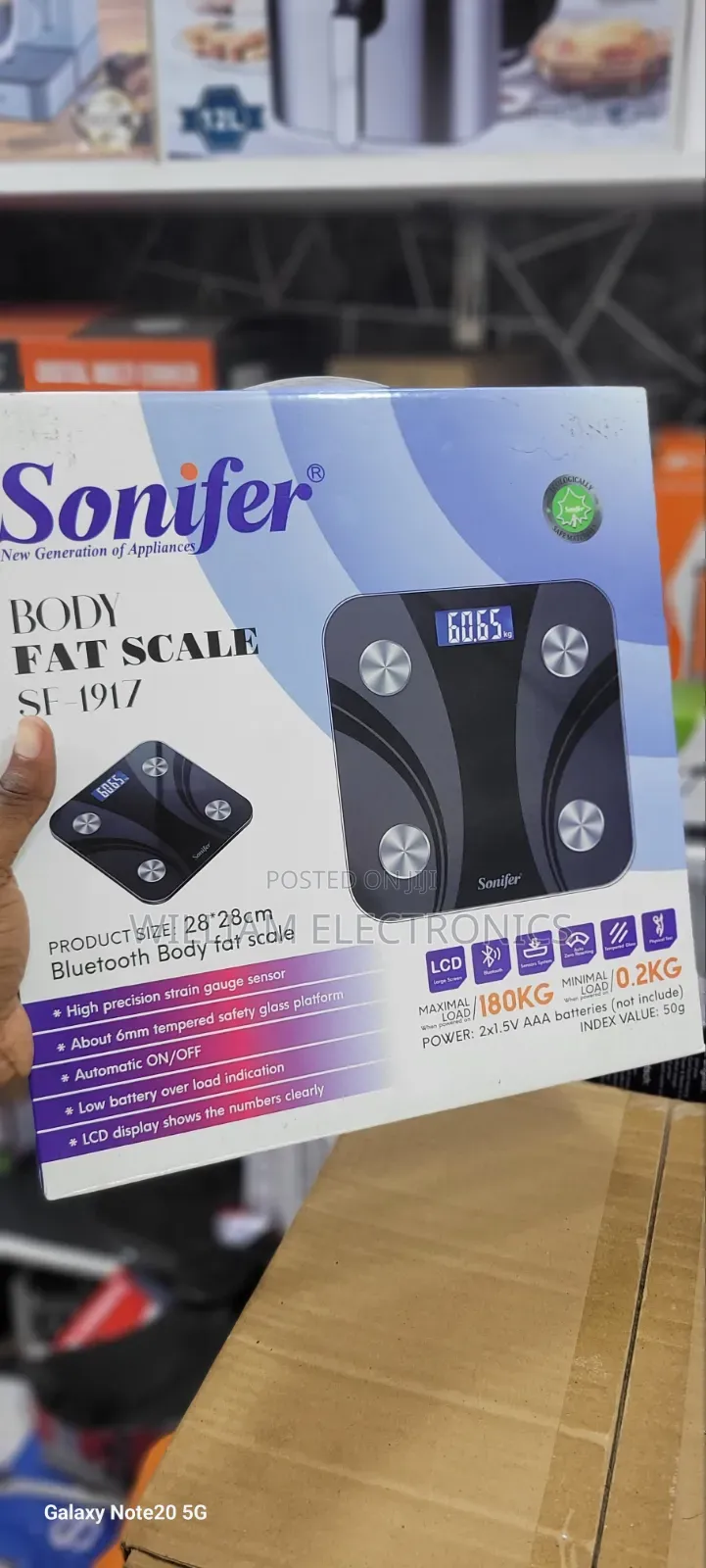 Body Fat Scale SF-1917/Sonifer Body Fat Scale