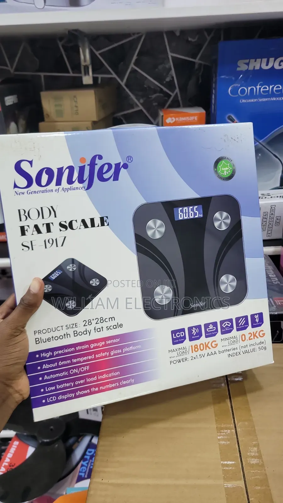 Body Fat Scale SF-1917/Sonifer Body Fat Scale