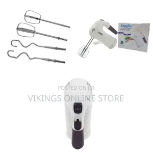 Sonifer 5 Speed Power Electric Hand Mixer/Blender/Egg Beater,White