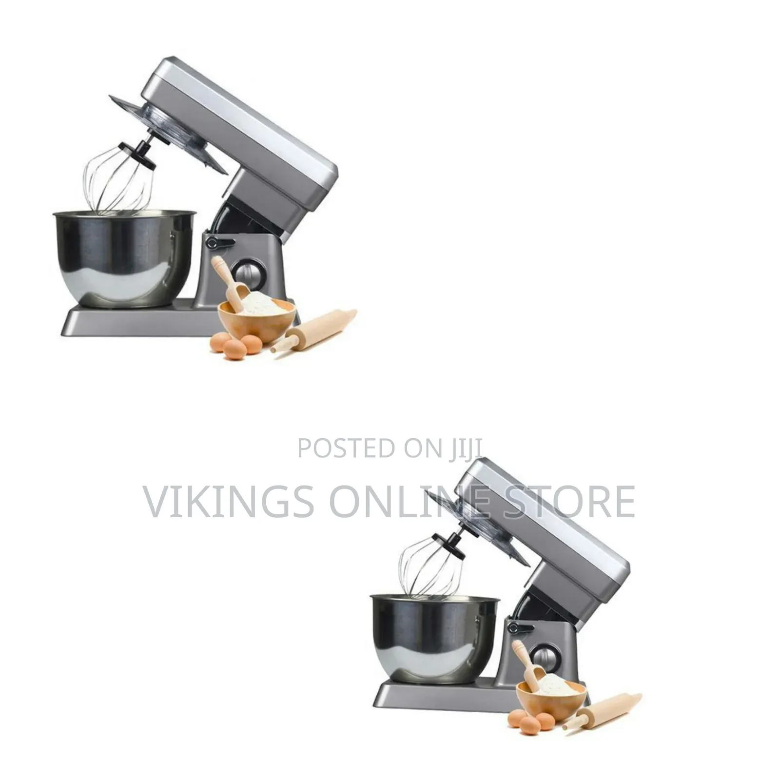 Silver Sonifer Stand Mixer, SF-8083 a Durable Metallic Housing