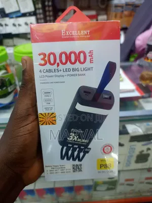 Excellent P88 Power Bank Offering a 30,000mAh Capacity.