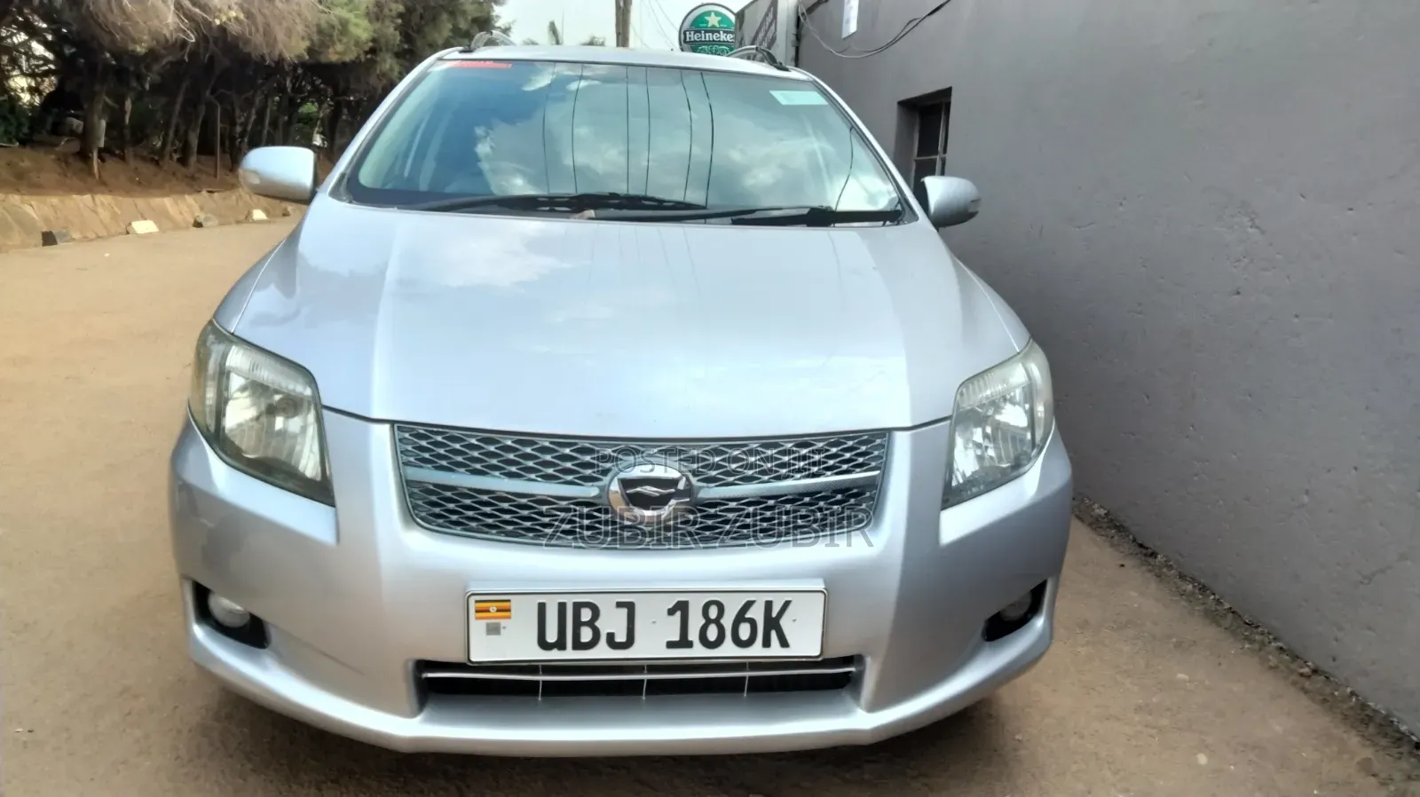 Toyota Corolla Fielder 2008 Silver