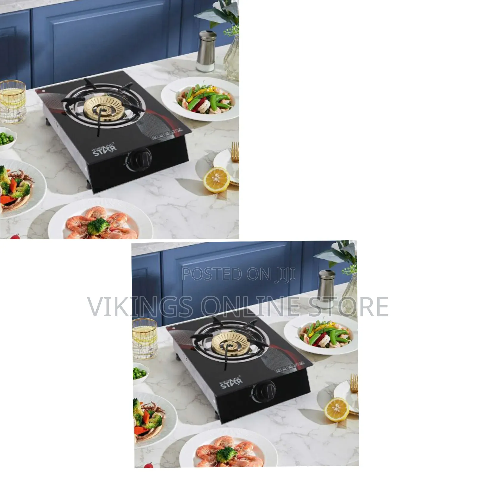 Winning Star ST-9657 Portable Gas Stove Featuring a Single Burner