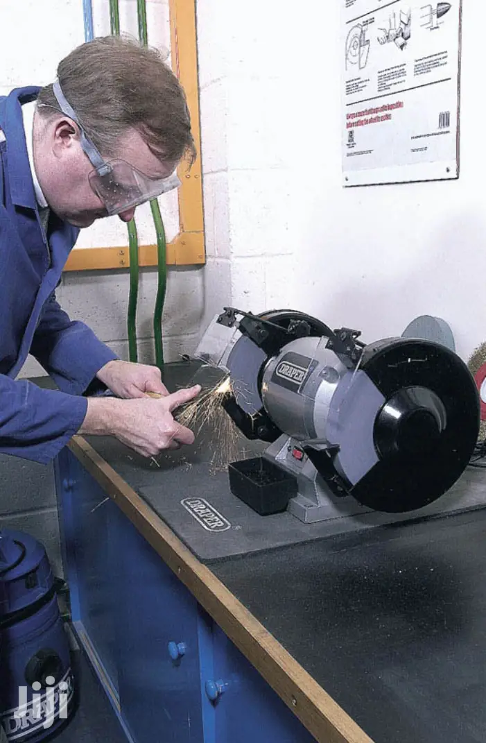 UK Draper Heavy Duty Bench Grinder 550W