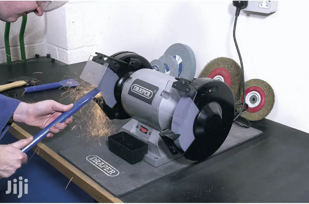 UK Draper Heavy Duty Bench Grinder 550W