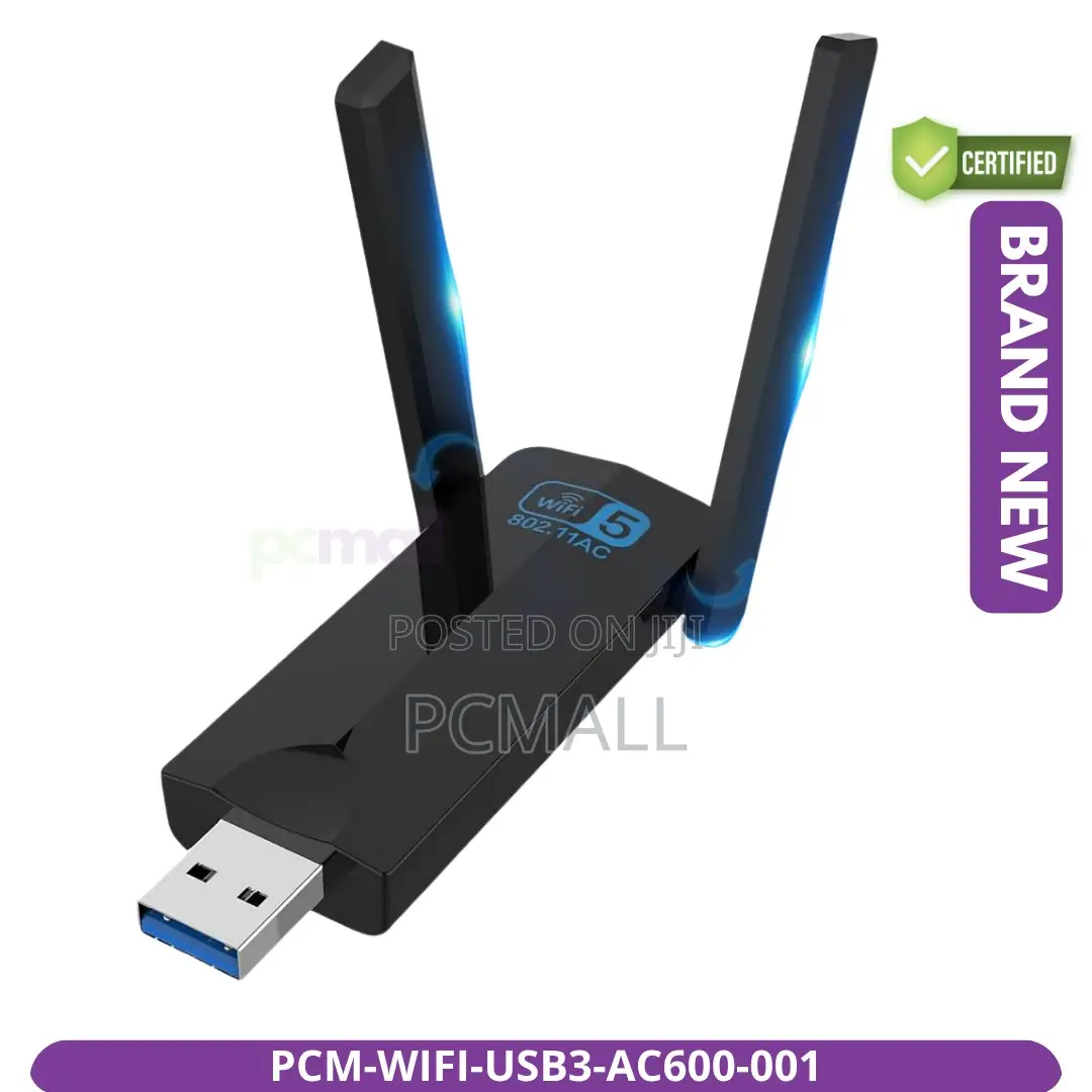 USB 3.0 Dual Band Wi-Fi Dongle AC600