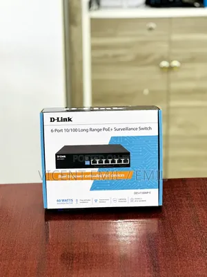 D-Link DES-F1006P-E Surveillance Switch 6ports 001