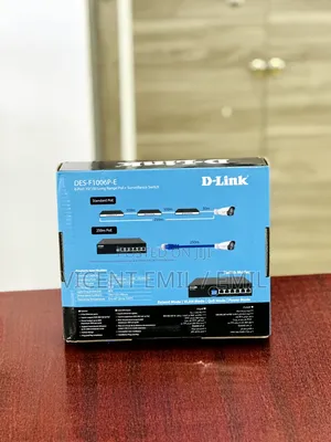 D-Link DES-F1006P-E Surveillance Switch 6ports 001