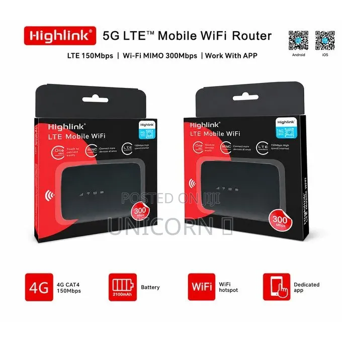 Highlink 4G LTE Mobile WiFi