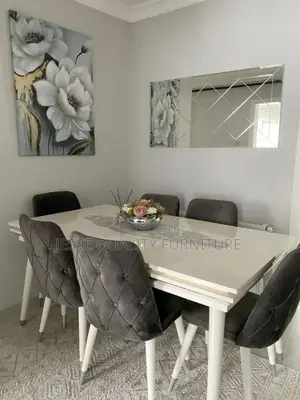 Luxurious White Well Finished Dinning