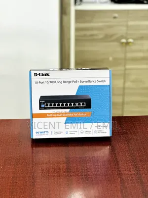 D-Link DES-F1010P-E 10-Port Surveillance Switch 10Ports 01