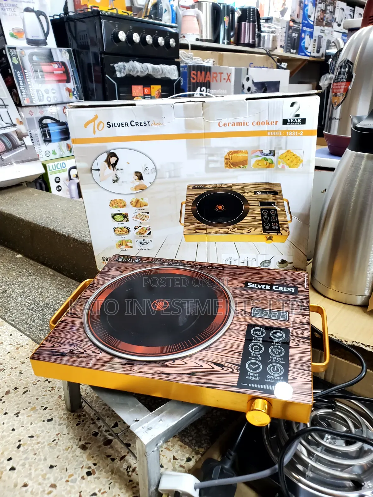 Silvercrest Single Infrared Smart Hot Plate