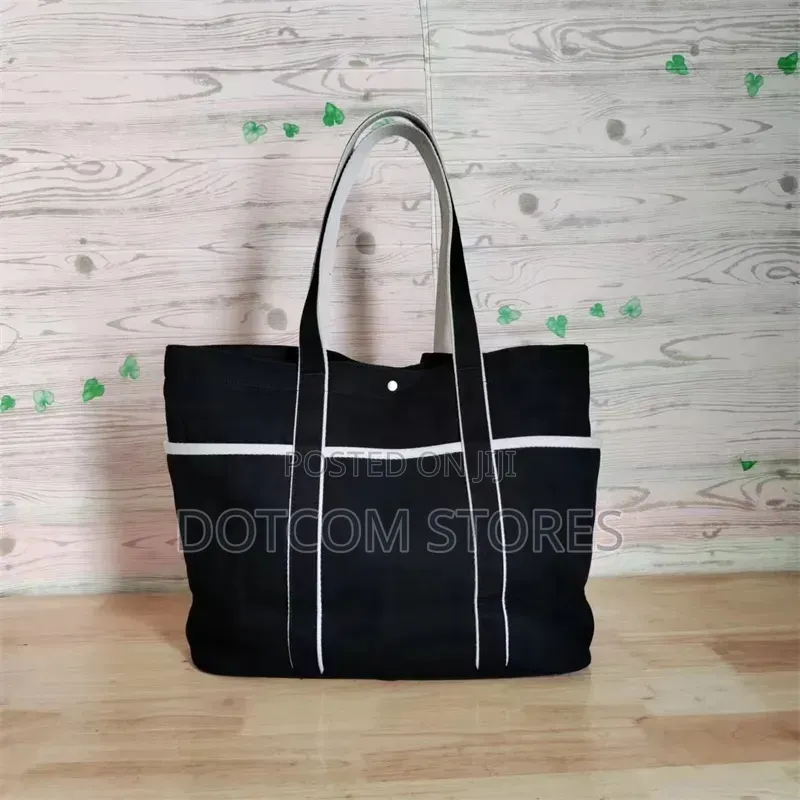 Large Canvas Tote Laptop Bag