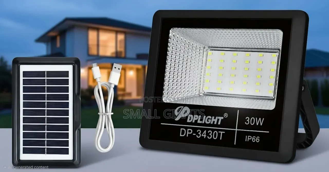 DPLIGHT DP-3430T Solar Floodlight